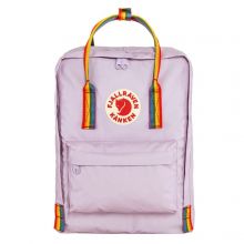 Fjällräven Kanken Rugzak Rainbow Pattern Pastel Lavender