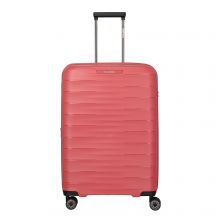 Travelite Mooby 4 Wiel Trolley M Expandable Red