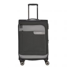 Travelite Viia 4 Wiel Trolley M Expandable Anthracite