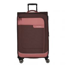 Travelite Viia 4 Wiel Trolley L Expandable Rosé 