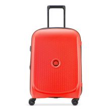 Delsey Belmont Plus Cabin Slim Spinner 55 Faded Red