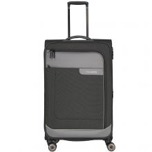 Travelite Viia 4 Wiel Trolley L Expandable Anthracite