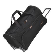 Travelite Basics Fresh Wheeled Duffle 70cm Black / Orange