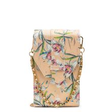 MOSZ Telefoontasje Vegan Pink Floral Gold