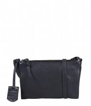 Burkely Just Jolie Double Zip Crossbody Bag Blue