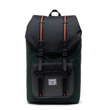 Herschel Little America Rugzak Garden Topiary Black Gargoyle Chili