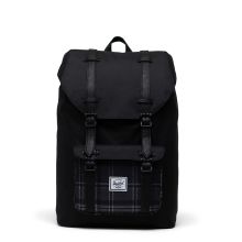 Herschel Little America Mid Volume Black/Greyscale Plaid