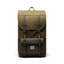 Herschel Little America Pro Rugzak Pro Black/Saddle Brown