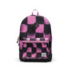 Herschel Heritage Youth Rugzak Stencil Checker Opera Mauve