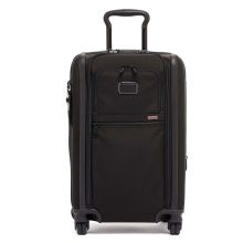 Tumi Alpha International Dual Acces Carry On 4 Wheel Black