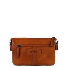 DSTRCT Harrington Road Crossbody/ Clutch Schoudertas Cognac 35340