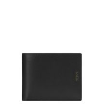 Tumi Nassau SLG Global Wallet Double Billfold Black Smooth