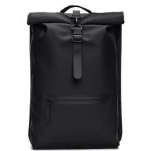 Rains Rolltop 16" Rucksack Black