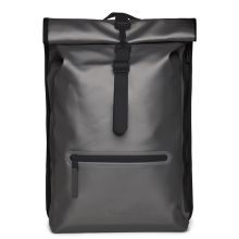 Rains Rolltop 16" Rucksack Metallic Grey