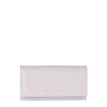 LouLou Essentiels SLB2F Classy Croc RFID Wallet Beige