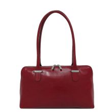 Claudio Ferrici Classico Shopper Schoudertas Red