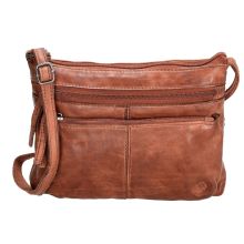 Hide & Stitches Paint Rock Crossover Shoulderbag Cognac