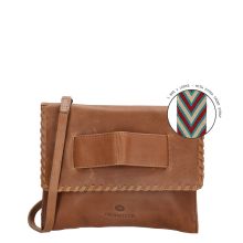 Micmacbags Friendship Clutch/Schoudertasje Bruin