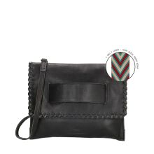 Micmacbags Friendship Clutch/Schoudertasje Zwart