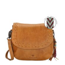 Micmacbags Friendship Klep Schoudertas Camel
