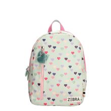 Zebra Girls Rugzak M Mint Hearts
