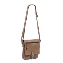 Daniel Ray Norwalk Crossbody Schoudertas Taupe