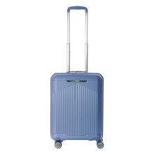 March Fjord Handbagage Cabin Spinner 55 cm Blue Grey Metal