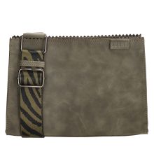 Zebra Trends Naturel Bag Kartel Crossbody Merel Olijfgroen