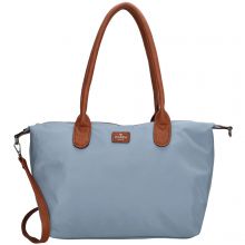 Charm London Buckingham Shopper Schoudertas Staalblauw