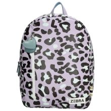 Zebra Girls Rugzak M Lila Panter Print