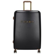 Charm London Travel Trolley L Zwart