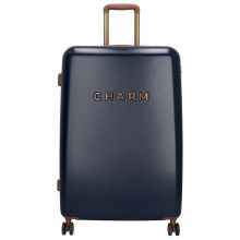 Charm London Travel Trolley L Blauw