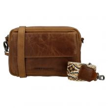 Hide & Stitches Next Navajo Schoudertas Crossbody Bruin