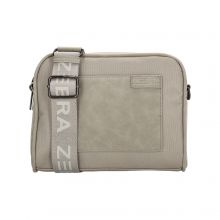 Zebra Trends Ingrid Crossbody Schoudertas Lichtgrijs