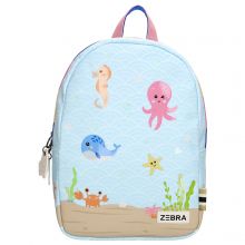 Zebra Trends Kids Rugzak M Zeedieren