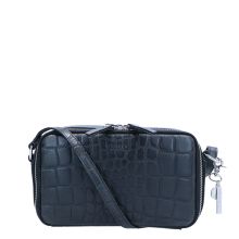 LouLou Essentiels Classy Croc Pouch Black