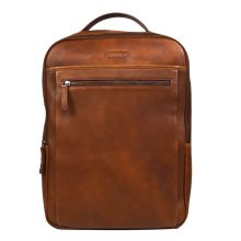 DSTRCT Premium Collection Laptop Backpack 15.6" Cognac