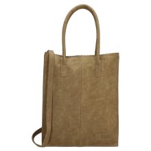 Zebra Natural Bag Kartel Rosa Mid Olijfgroen