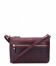 LouLou Essentiels Classy Croc 25 Crossbody Cacao