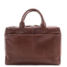 Plevier Flint Laptoptas 2-Vaks 15.6" Bruin