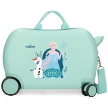 Frozen Find Your Destiny Rolling Suitcase 4 Wheels 45 cm Turquoise