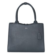 Socha Diamond Leather Businessbag 10-14" Grey