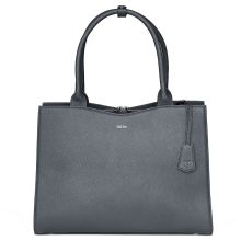 Socha Diamond Leather Businessbag 15.6" Grey