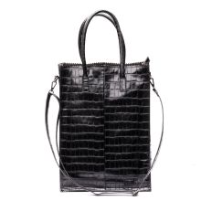 Zebra Trends Natural Bag Rosa XL Croco Black