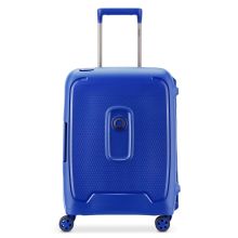 Delsey Moncey 4 Wheel Slim Cabin Trolley 55 Marine Blue