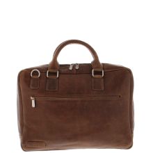 Plevier Urban Surrey Laptoptas 1-Vaks 17.3" Cognac