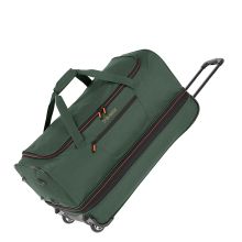 Travelite Basics Wheeled Duffle 70cm Expandable Dark Green