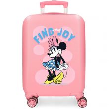 Minnie Find Your Joy Trolley 4 Wheels 50 cm Pink