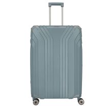 Travelite Elvaa 4 Wiel Trolley L 77 cm Blue Grey