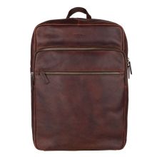 Burkely Antique Avery Backpack Zip 15.6" Brown